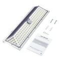 thumbnail image 4 of 126 LED Bulbs Wall Light Solar Powered IP65 PIR Motion Sensor 270° Lighting Range, 4 of 8