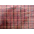 thumbnail image 4 of oneOone Cotton Silk Fabric Madras Check Print Sewing Fabric BTY 42 Inch Wide, 4 of 4