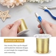 thumbnail image 4 of 20 Gauge 32 Yards Tarnish Resistant Gold Wire Jewelry Copper Wire Craft Beading Wire for Gem Wrapping Jewelry Craft Making Halloween Model Making, 4 of 9