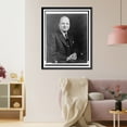 thumbnail image 3 of Historic Framed Print, [Virgil M. Chapman, half-length portrait, seated with hands in lap, facing right], 17-7/8" x 21-7/8", 3 of 9