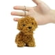 thumbnail image 2 of Peluche perro de anime Vel llavero 5 pulgadas blanco accesorio moda, 2 of 3