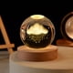 thumbnail image 1 of Galaxia Planetaria Brillante Astronauta Bola Cristal Usb Luces Nocturnas, 1 of 2