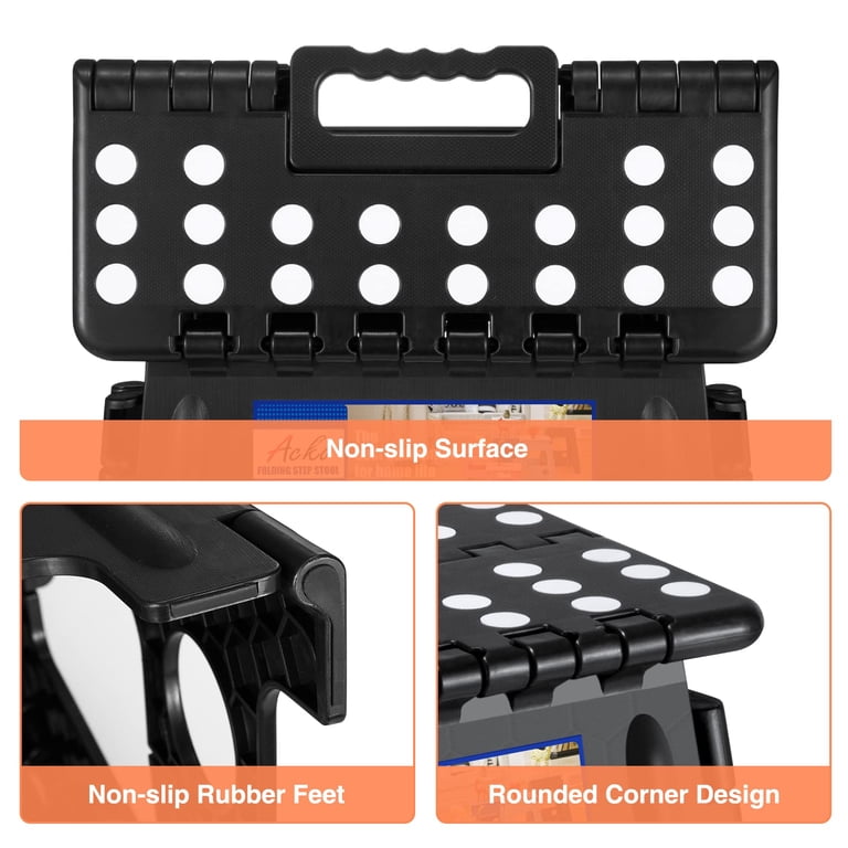 ACSTEP 16 Inch Folding Step Stool, 400 lb Capacity photo 3