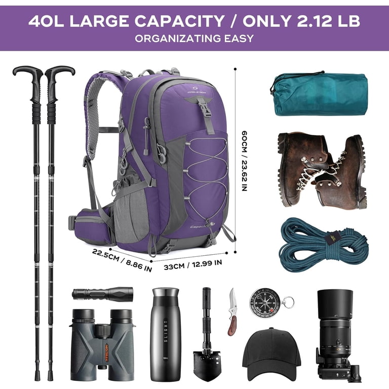 Maelstrom Hiking Backpack,Camping Backpack,40L Waterproof  display picture 3