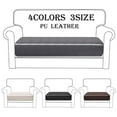 thumbnail image 5 of ODOMY 4Colors 1/2/3 Seaters Sofa Cushion Cover Waterproof Couch Seat Cover Solid Color Cushion Slipcover (No Include Cushion), 5 of 11