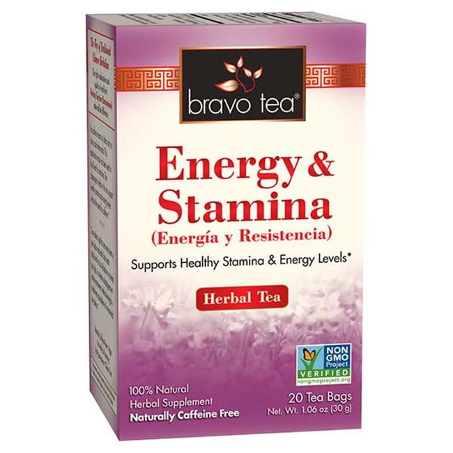 Bravo Tea 689520 Energy & Stamina Tea - 20 Bag