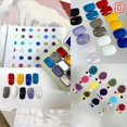 thumbnail image 1 of Solid Nail Gel Palette Mud Painting Spring Summer Color For Nail Art Design. W6V0, 1 of 9