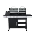 thumbnail image 2 of Holaki 3-Burner Propane Gas BBQ Grill with Side Burner - 37,230 BTU Output, Enameled Cast Iron Cooking Grids, Stainless Steel, Perfect for Outdoor Barbecue, 2 of 7