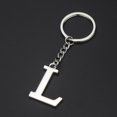 thumbnail image 1 of Porte-clés Alphabet Personnalisé avec Porte-Lettres et Monogramme, 1 of 6