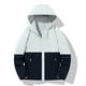 thumbnail image 1 of Chaqueta y abrigo informal con capucha de manga larga para mujer, de color liso, desmontable, transpirable, fino, con protector solar, de poliéster, 1 of 3