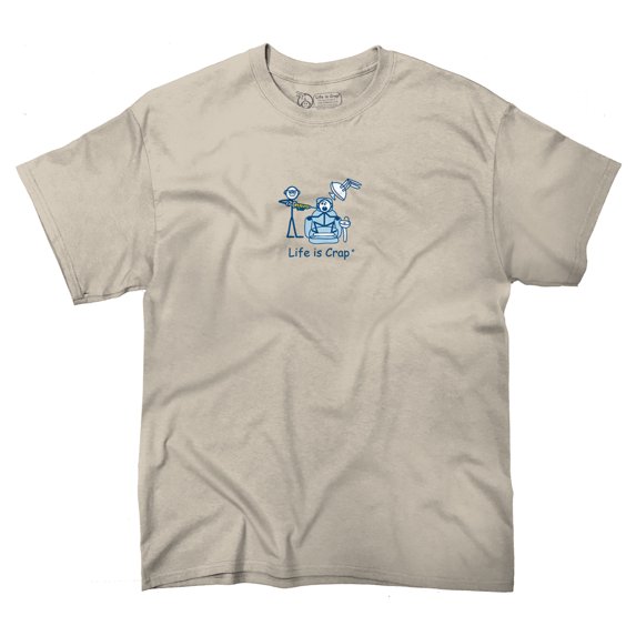 Life Is Crap Dentist Good Life Funny T Shirts Gift Ideas T-Shirt Tee by Life Is Crap