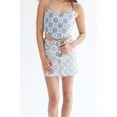 thumbnail image 2 of Ragstock Light Daisy Denim Skirt, 2 of 4