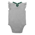 thumbnail image 5 of Infant Green/Heather Gray Athletics Little Fan Two-Pack Bodysuit Set, 5 of 5