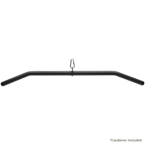 Sunny & Health Fitness LAT Pulldown Bar Attachment for Pulley Cable Machine, Back, Bicep Curl, Tricep Press Down, Rowing Exercises for Gym, Strength Workout, Muscle Building Accessory - SF-XFA011