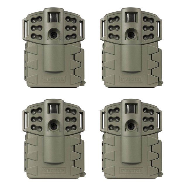 Moultrie GameSpy A-5 Gen2 5MP Low Glow Infrared Game Camera (4 Pack) | MCG-12688