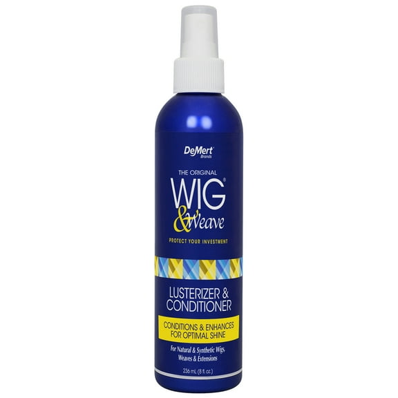 Wig & Weave Lusterizer Conditioner for Natural and Synthetic Hair, Synthetic Hair Conditioner, 8 fl oz