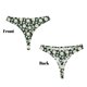 thumbnail image 3 of Fotbe White Daisies and Bee Tanga Sin Costuras para Mujer con Estampado – Panties Invisibles, Transpirables y Cómodos para Uso Diario-X-Small, 3 of 6