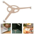 thumbnail image 2 of MOVTOTOP Microwave Turntable Bracket Set Triple Arm Circle Fitting Triangle Support 2pcs, 2 of 7