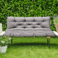 thumbnail image 2 of SHANNA 59.1” x 39.4” Light Gray Swing Outdoor Seating Cushions, Waterproof, 2 of 12