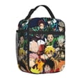 thumbnail image 5 of My Hero Academy Lunch Bag Anime Lunch Tote Bag Reusable Insulated Lunch Box Portable Lunch Bento Box For College Work Office Picnic 10*8*4 Inch, 5 of 10