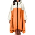 thumbnail image 1 of Lightweight Rain Poncho Jacket Coat For Women With Hood And Secure Pockets, 1 of 6