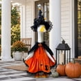 thumbnail image 5 of Qwtwty Halloween Porch Goose Clothes, 23 inch Lawn Goose Decorative Outfit for Halloween Thanksgiving Outdoor Patio Yard Garden Decor, 5 of 9