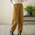 thumbnail image 2 of Elevated Winter Comfort High Waisted Harem Pants for Women Soft Loose Fit Casual Trousers with Pockets Versatile Daily Wear Fashion Comfortable Sweatpants for Women Relaxed Fit Pant, 2 of 6