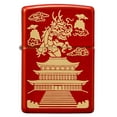thumbnail image 5 of Zippo Eastern Design Metallic Red Pocket Lighter, 5 of 7