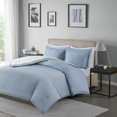 thumbnail image 2 of Home Essence Braydon Reversible Stripe Duvet Cover Mini Set, 2 of 13
