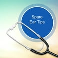 thumbnail image 4 of McKesson Stethoscope, Lightweight, Single Head, Diaphragm Only, Adjustable Binaurals, Black, 21 in, 1 Ct, 4 of 10