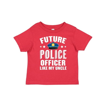 

Inktastic Future Police Officer Like My Uncle Boys or Girls Toddler T-Shirt