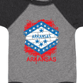 thumbnail image 4 of Inktastic Graffiti Arkansas State Flag Boys or Girls Baby Bodysuit, 4 of 5