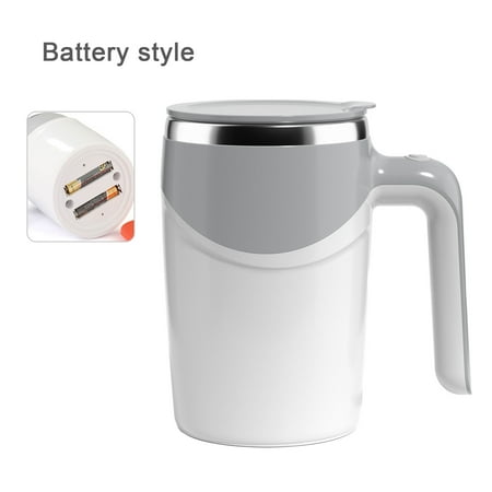 

Coffee Mug Home Self Stirring Gift Automatic Mixing Stainless Steel Warmer Cup