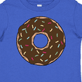 thumbnail image 4 of Inktastic Brown Donut, Donut With Colorful Sprinkles, Frosting Boys or Girls Baby T-Shirt, 4 of 5