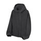 thumbnail image 1 of Sudadera con capucha para hombre, jersey liso con capucha, manga larga, polar, media cremallera, sudadera para exteriores, blusa de poliéster para hombre, 1 of 7