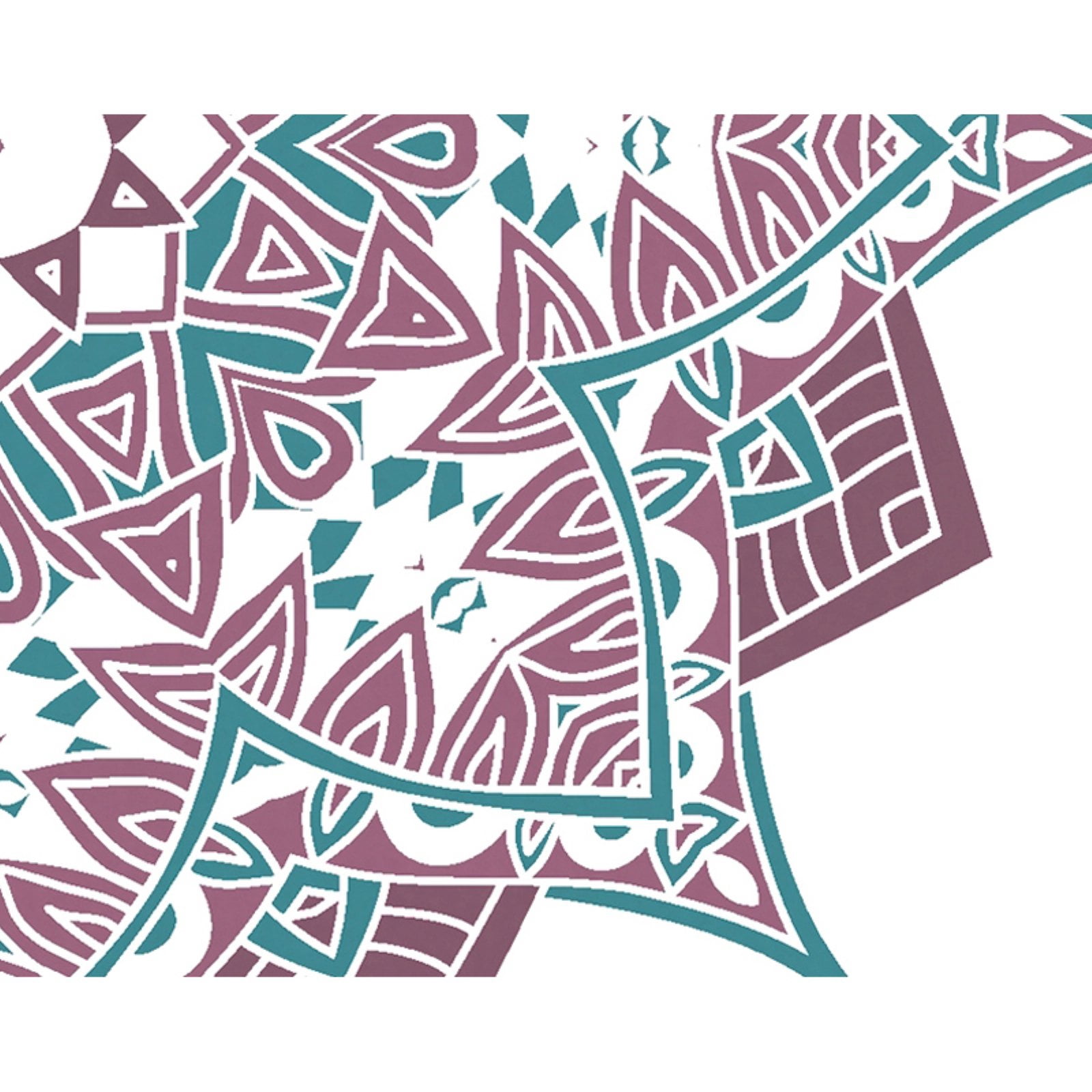 Simply Daisy 18" x 30" Rhapsody Geometric Print Kitchen Towel