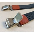 thumbnail image 2 of Men's Suspenders 1.5" Wide Adjustable Elastic X Back Style Suspenders With Strong Metal Clips, 2 of 6