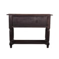 thumbnail image 3 of The Hamptons Collection 32.5” Brown Cottage Stacked Drawer Storage Table, 3 of 3