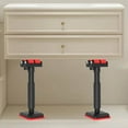 thumbnail image 4 of Christmas Decorations Woodworking Tools Adjustable Cabinet Installation Brackets Functional Lifting Device for Height Adjustment Durable Nylon and Stainless Steel Design for Home Improvement, 4 of 9