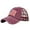 Red, variant on yunLCZ USA Flag Women Men Sun Hat Star Embroidery Cotton Baseball Cap Trucker Hat Adjustable Hip Hop Hat Unisex Vintage