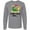 AC-Heather Grey, variant on Cape Cod Massachusetts Long Sleeve T-Shirt