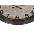 thumbnail image 3 of Monarch Specialties I 9054 - Clocks, 20" Round, Wall Clock, Antique Brown, Transitional, 3 of 4