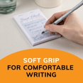 thumbnail image 3 of BIC Round Stic Grip Xtra Comfort Blue Ballpoint Pens, Medium Point (1.2mm), 36-Count Pack, Excellent Writing Pens With Soft Grip for Superb Comfort and Control (Blue), 3 of 3