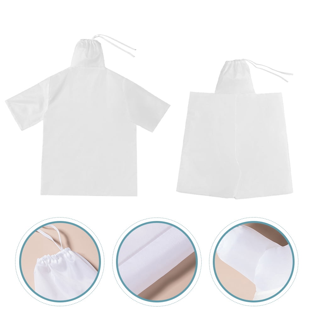 FONDOTIN 1Set Foldable Portable for Clothing White Polyester Lightweight Travel Dryer