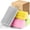 Gray/Pink/Green/Yellow, variant on 4-Pack Damp Clean Duster Sponge,Gray Damp Dusting Sponge,Duster Baseboard Cleaner Sponge with Ridges,Reusable Wet Duster Sponge,Household Cleaning Sponges for Blinds,Window Track Grooves