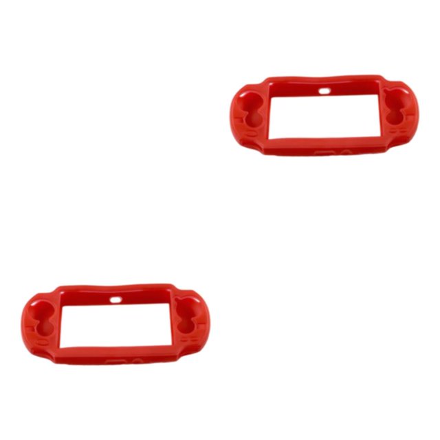 Guardoinrt Gel de Silice à Long Terme Sans Déformation PSV Étui de Protection en Silicone Haute Résilience Fiable Rouge 2Set