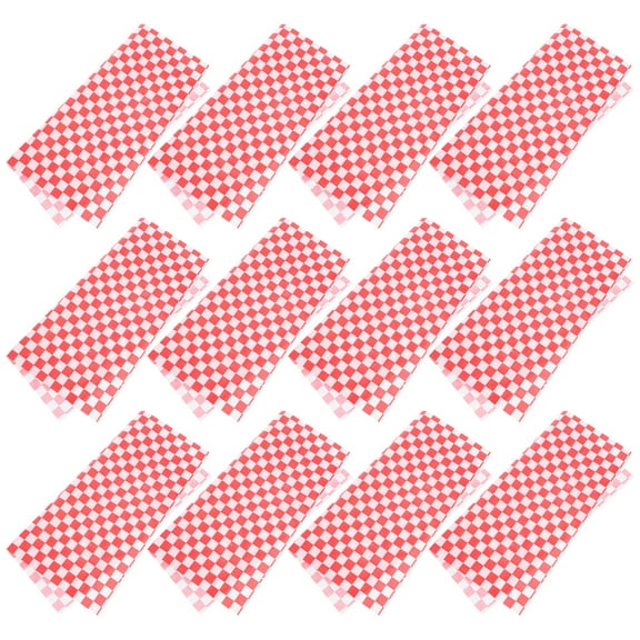DEMACRIO 100 Pcs Food Grade Oil Proof Paper Laminating Square for Parties