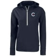 thumbnail image 2 of Women's Cutter & Buck  Navy Chicago Cubs City Connect Daybreak Eco Recycled Half-Zip Hoodie, 2 of 3