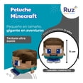 thumbnail image 3 of Peluche Ruz Minecraft Steve 11 cm, 3 of 4