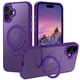 thumbnail image 1 of Funda Casehas para iPhone 17 de 6.3" con Soporte Magnético MagSafe Morado, 1 of 8